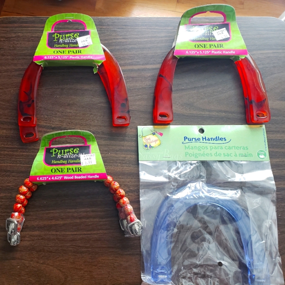 Purse handle set of 4